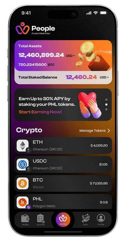 People Wallet app