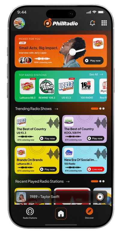 PhilRadio app