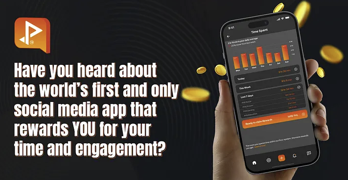 Have you heard about the world’s first and only social media app that rewards YOU for your time and engagement?
